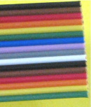 色分け１６並列ビニール電線