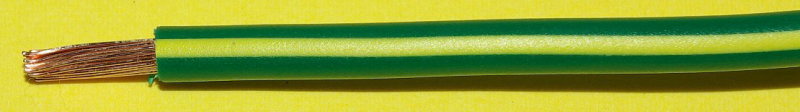 アース線用ＫＩＶ３．５ｓｑ黄と緑