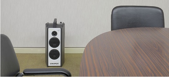 会議室でのワイヤレス拡声器